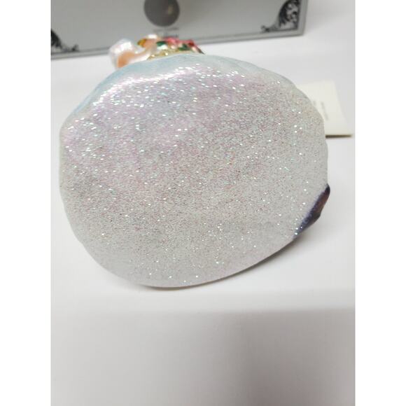 Kurt Adler Polonaise Komozja Wedding Couple Bride & Groom Glass Ornament w/Box - Picture 8 of 14